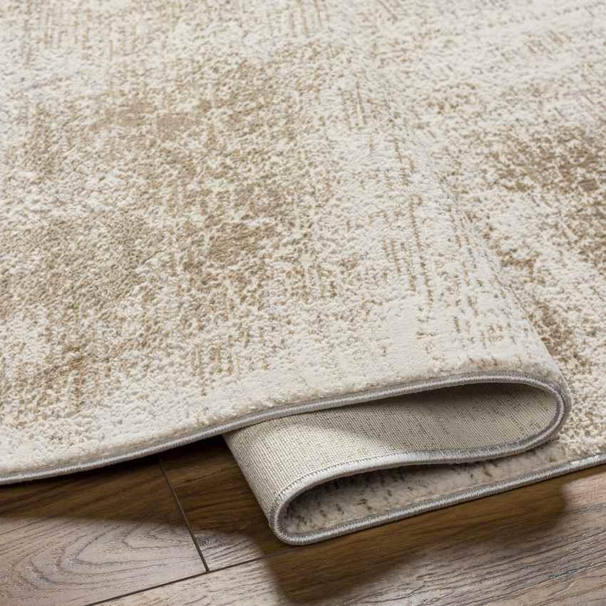 Antuan Modern Brown/Off-White Area Rug