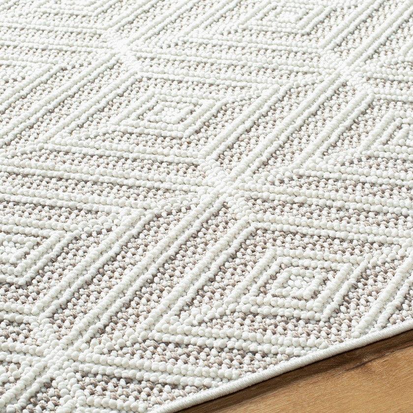 Antwon Modern Ivory/Beige Area Rug