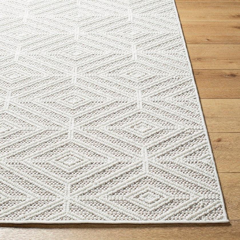 Antwon Modern Ivory/Beige Area Rug