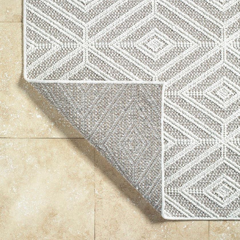 Antwon Modern Ivory/Beige Area Rug