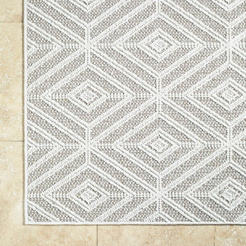 Antwon Modern Ivory/Beige Area Rug