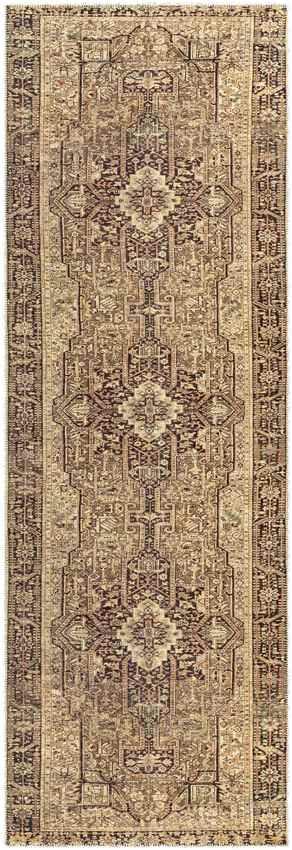 Arma Traditional Caramel Washable Area Rug