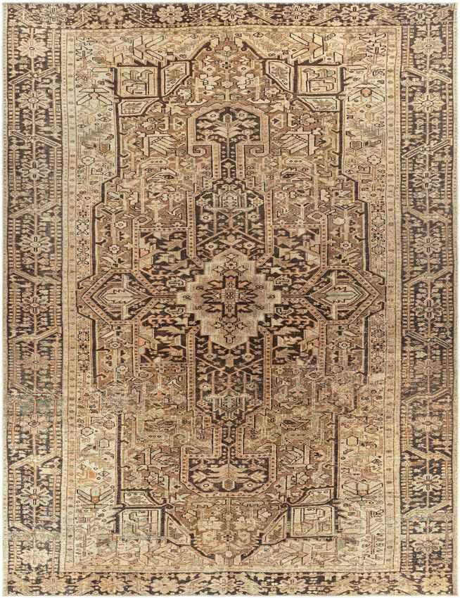 Arma Traditional Caramel Washable Area Rug