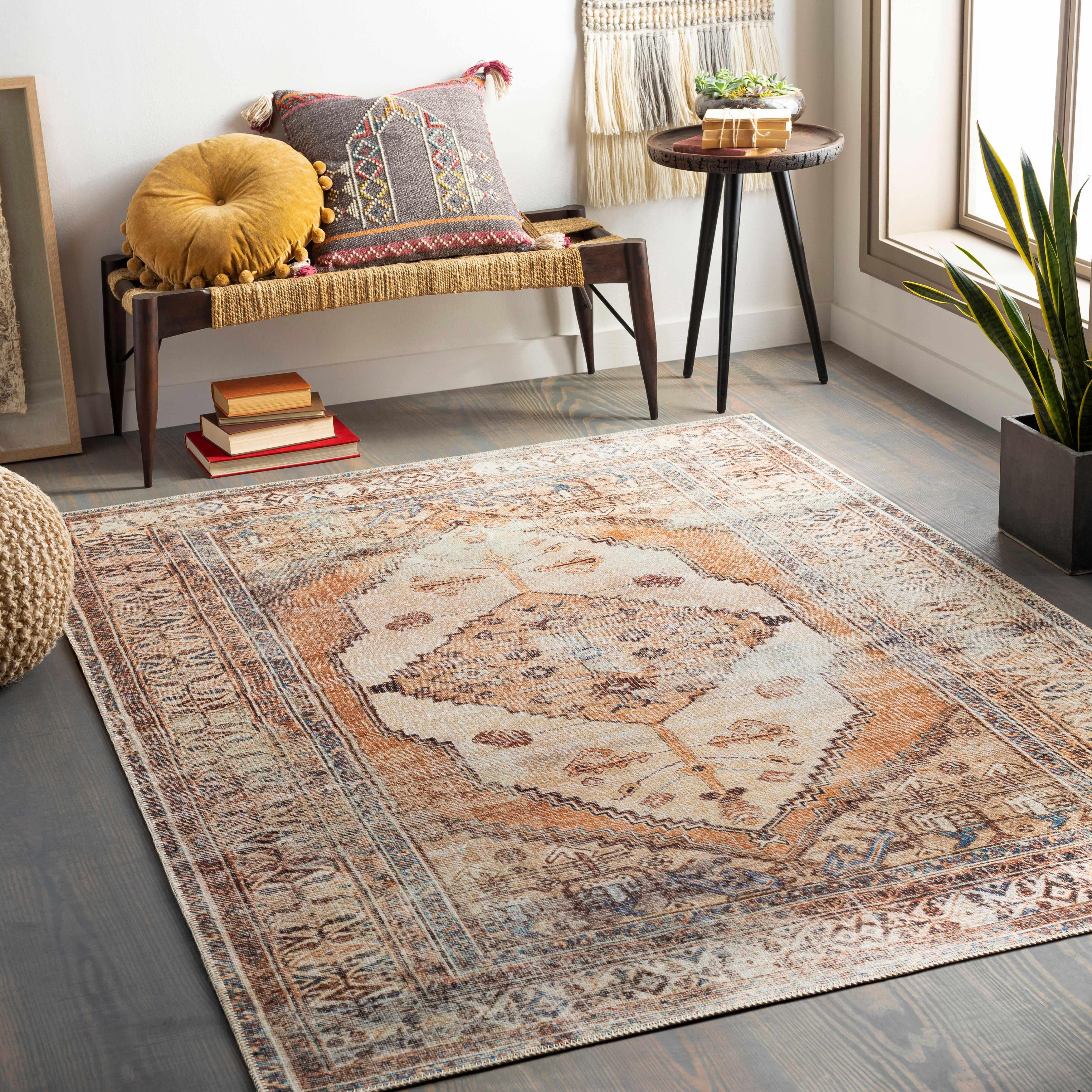 Arncliffe Washable Area Rug