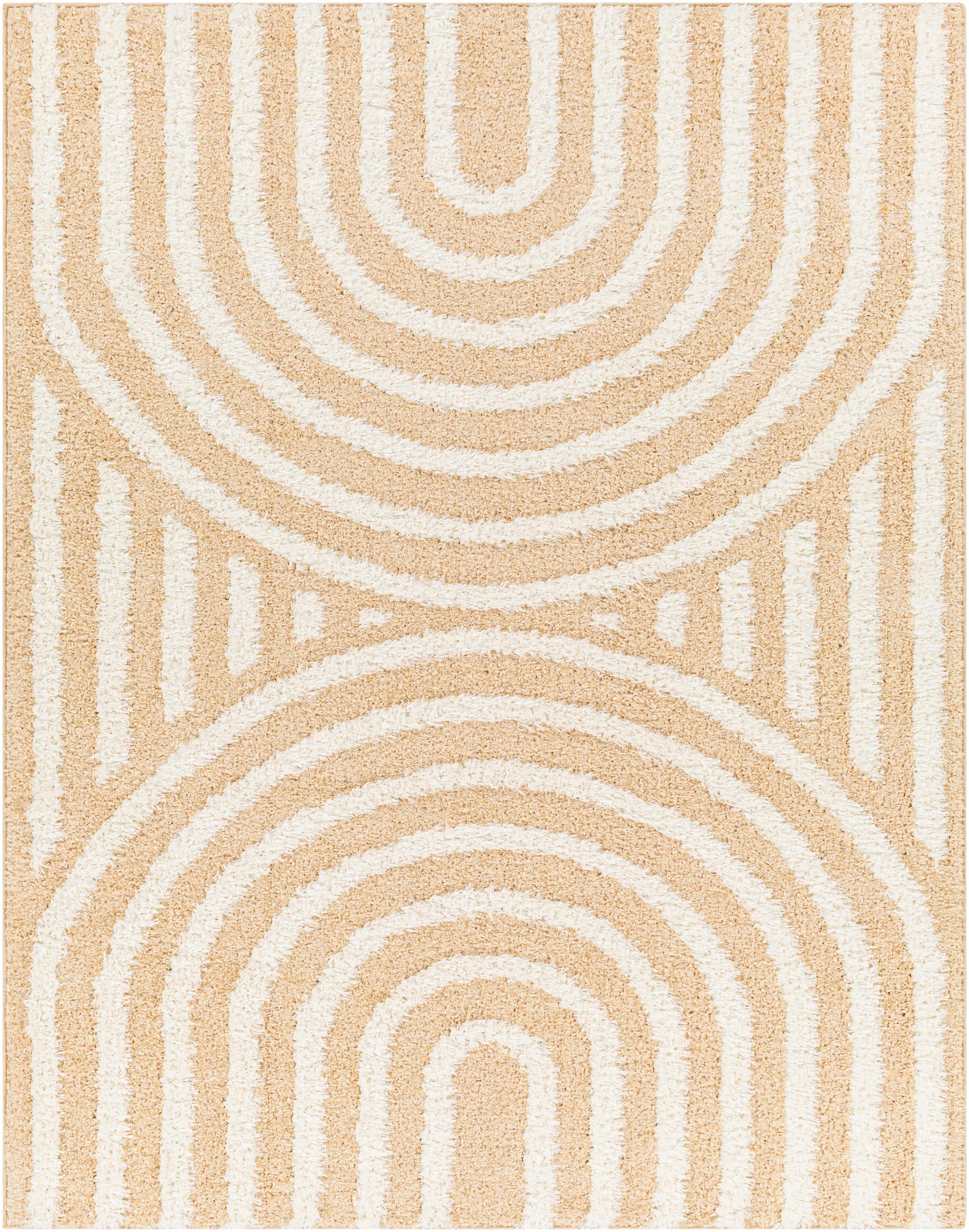 Arnel Beige Area Rug