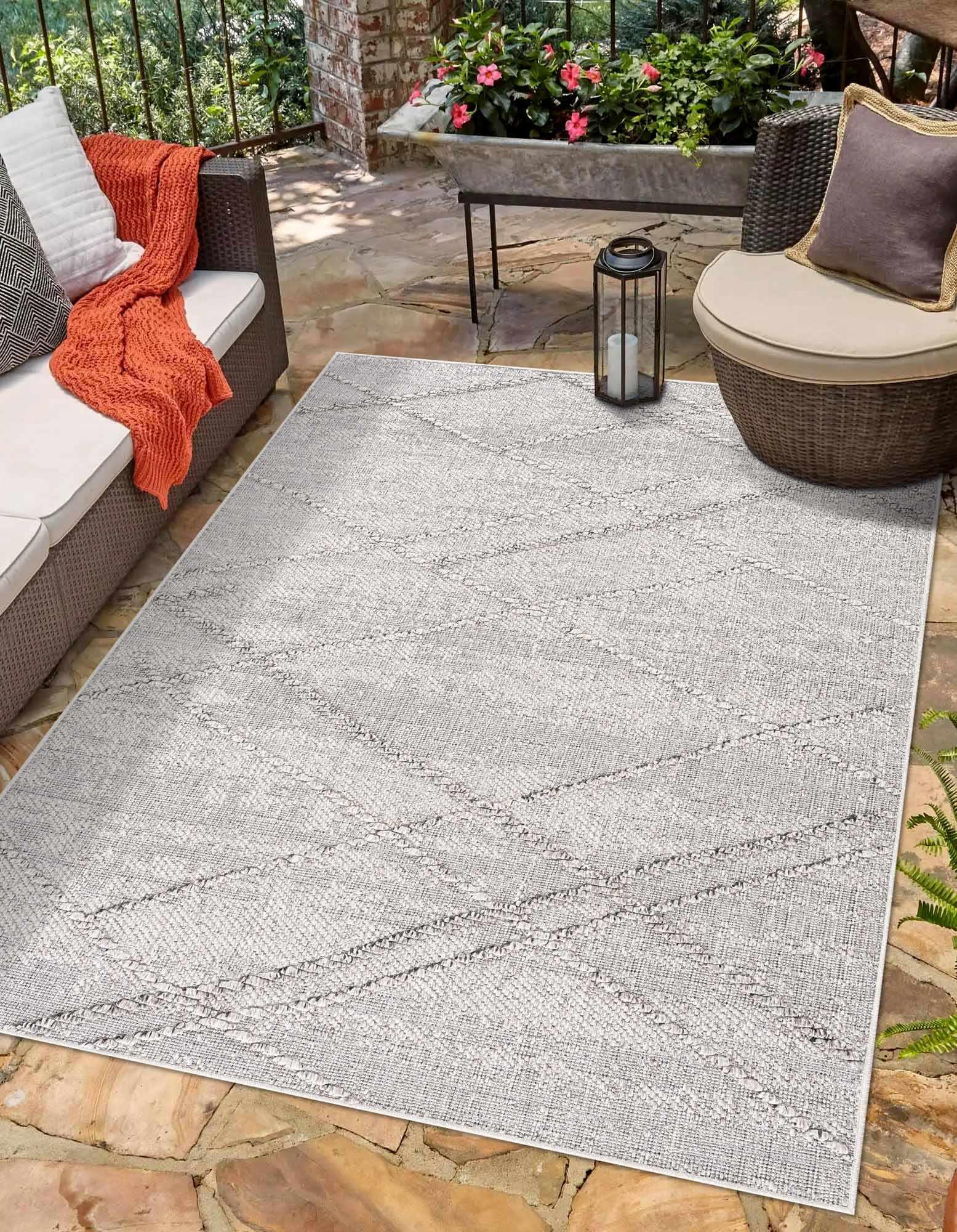 Baqer Bone & Taupe Area Rug