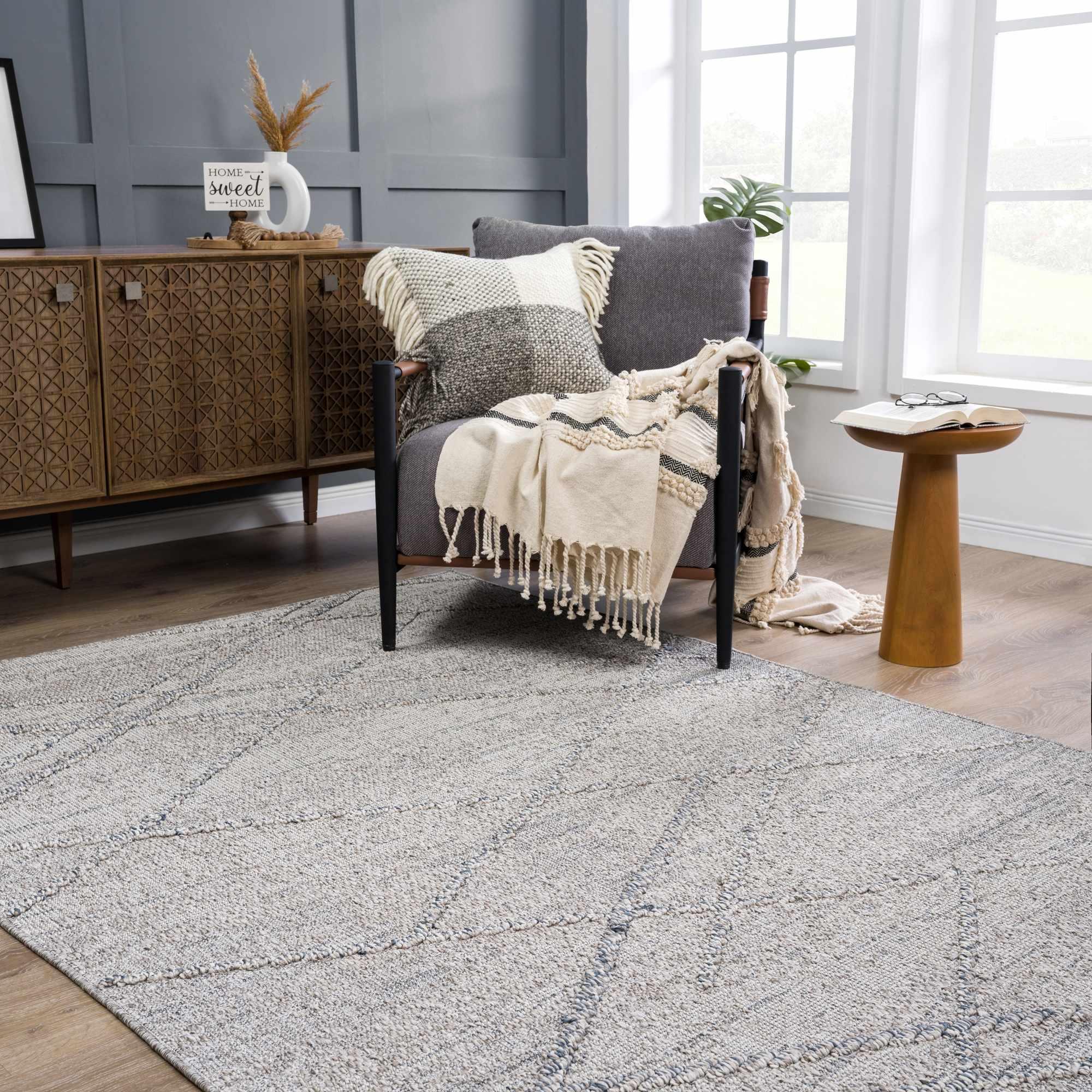 Baqer Taupe & Gray Area Rug