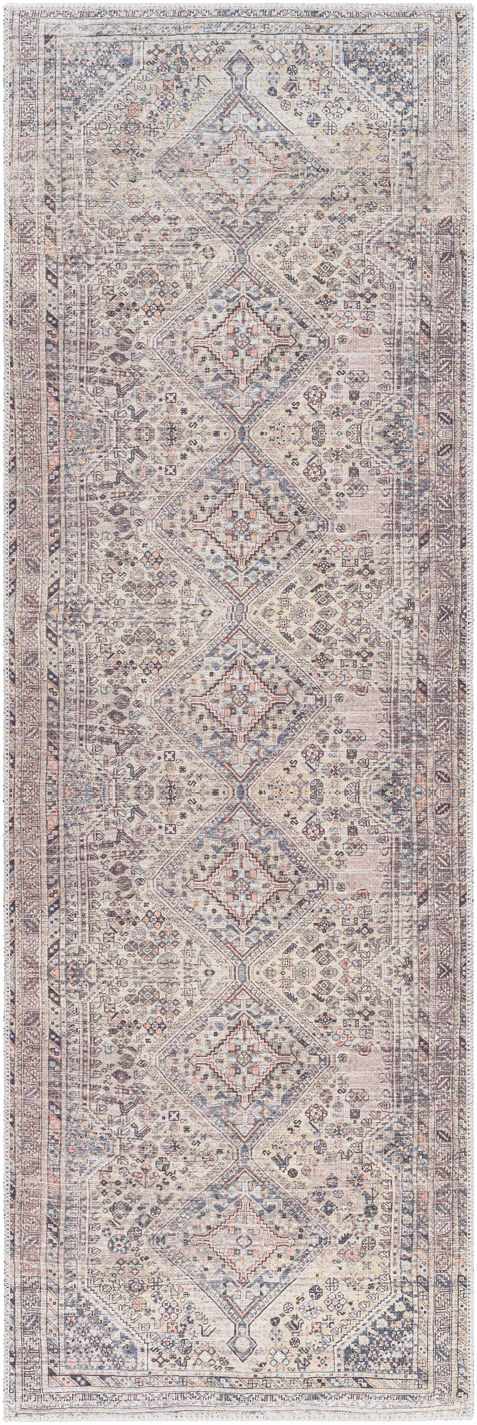 Barny Tan Washable Rug