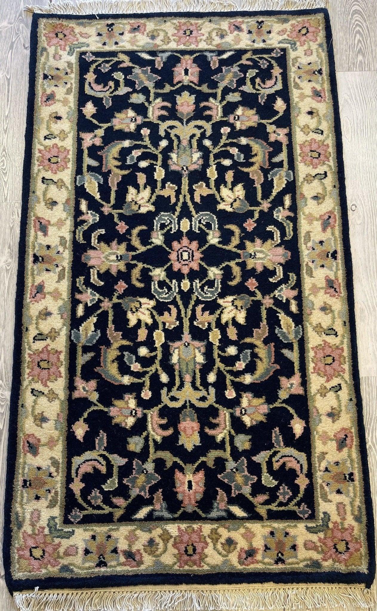 Beautiful Tabatabei Tabriz Behnam Rug 2'7''x4'6'' Ft