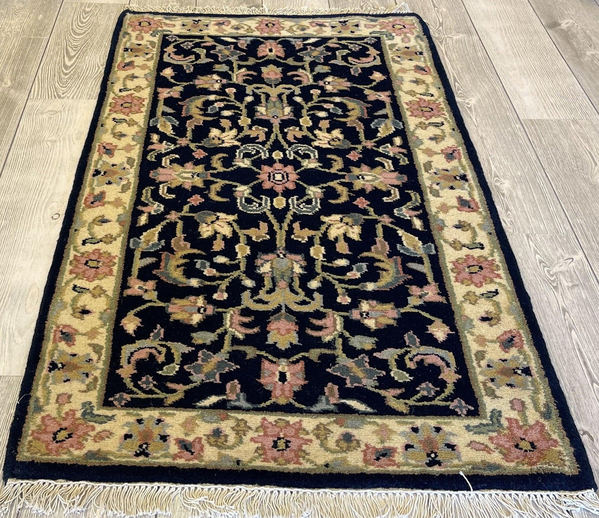 Beautiful Tabatabei Tabriz Behnam Rug 2'7''x4'6'' Ft