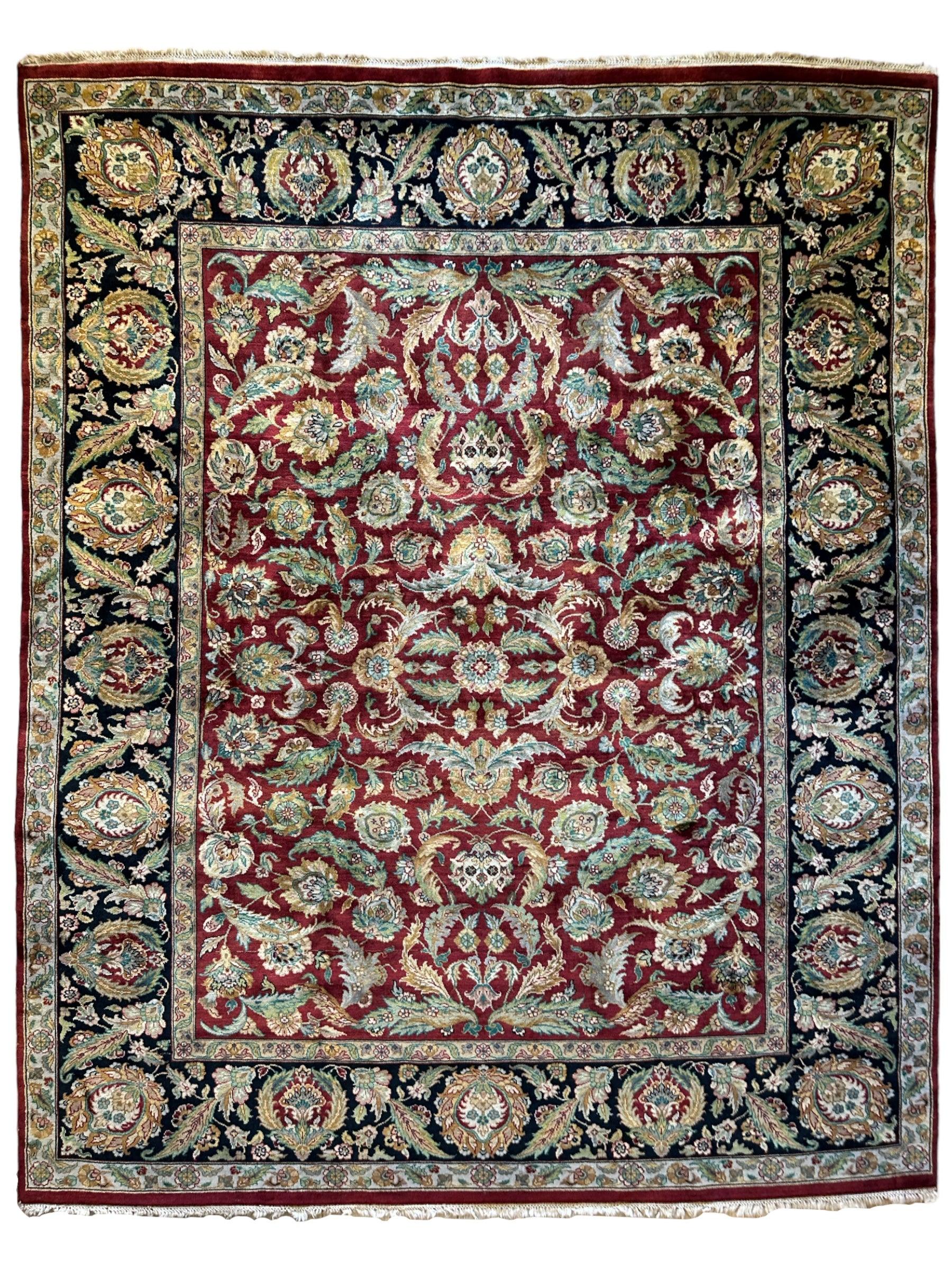 Beautifull Handmade Agra Area Rug 7’8” x 9’6”