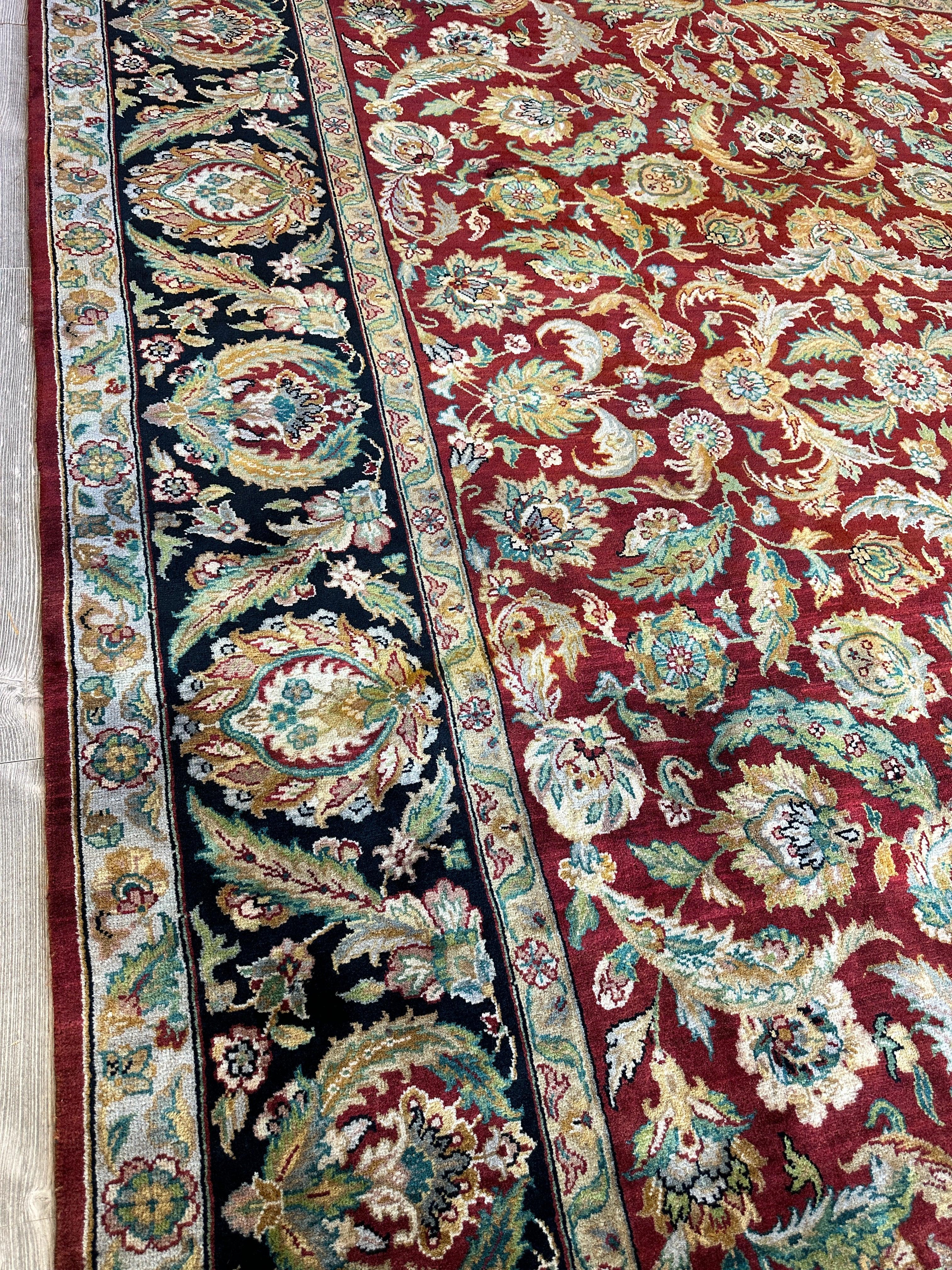 Beautifull Handmade Agra Area Rug 7’8” x 9’6”