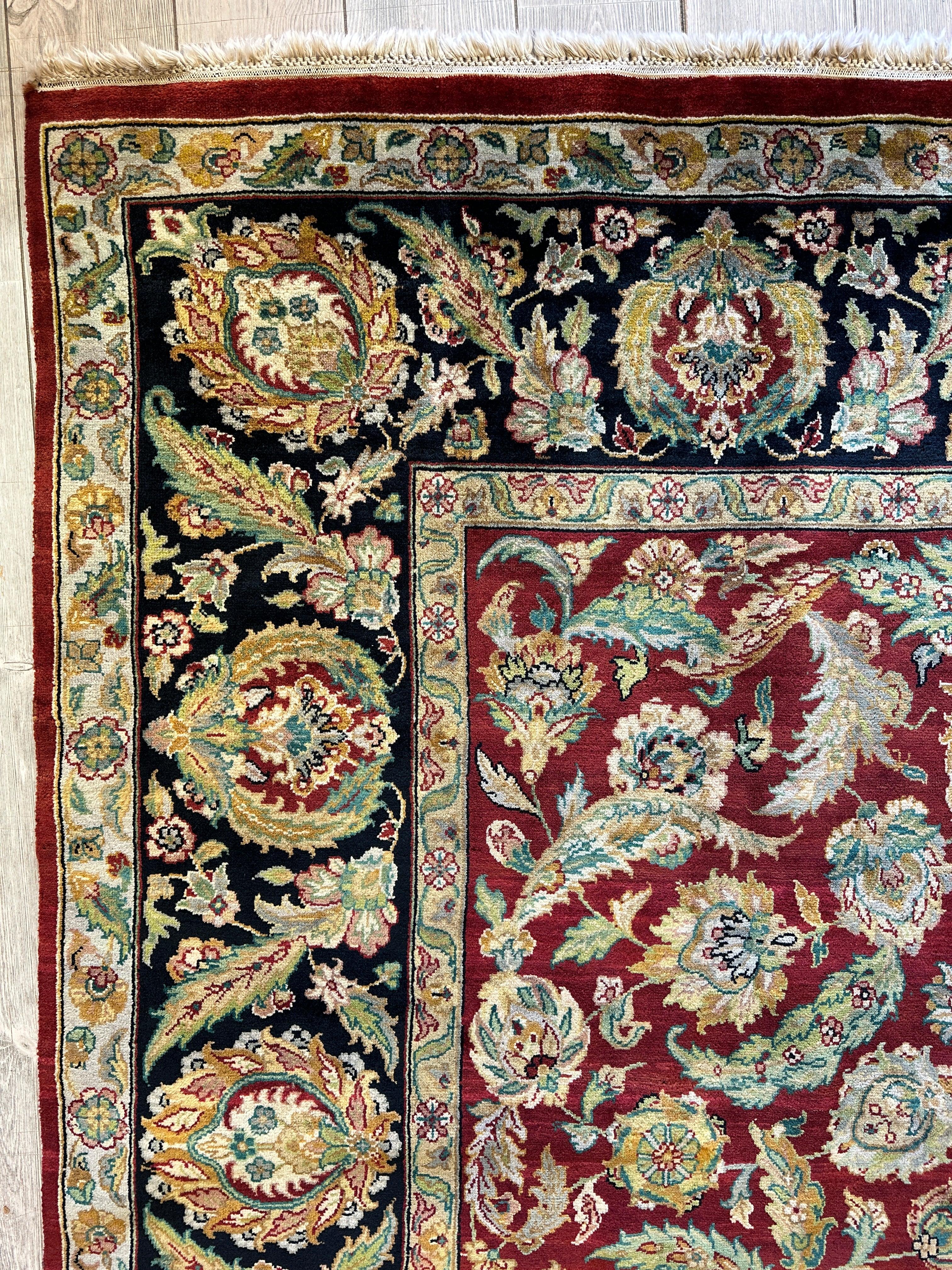 Beautifull Handmade Agra Area Rug 7’8” x 9’6”