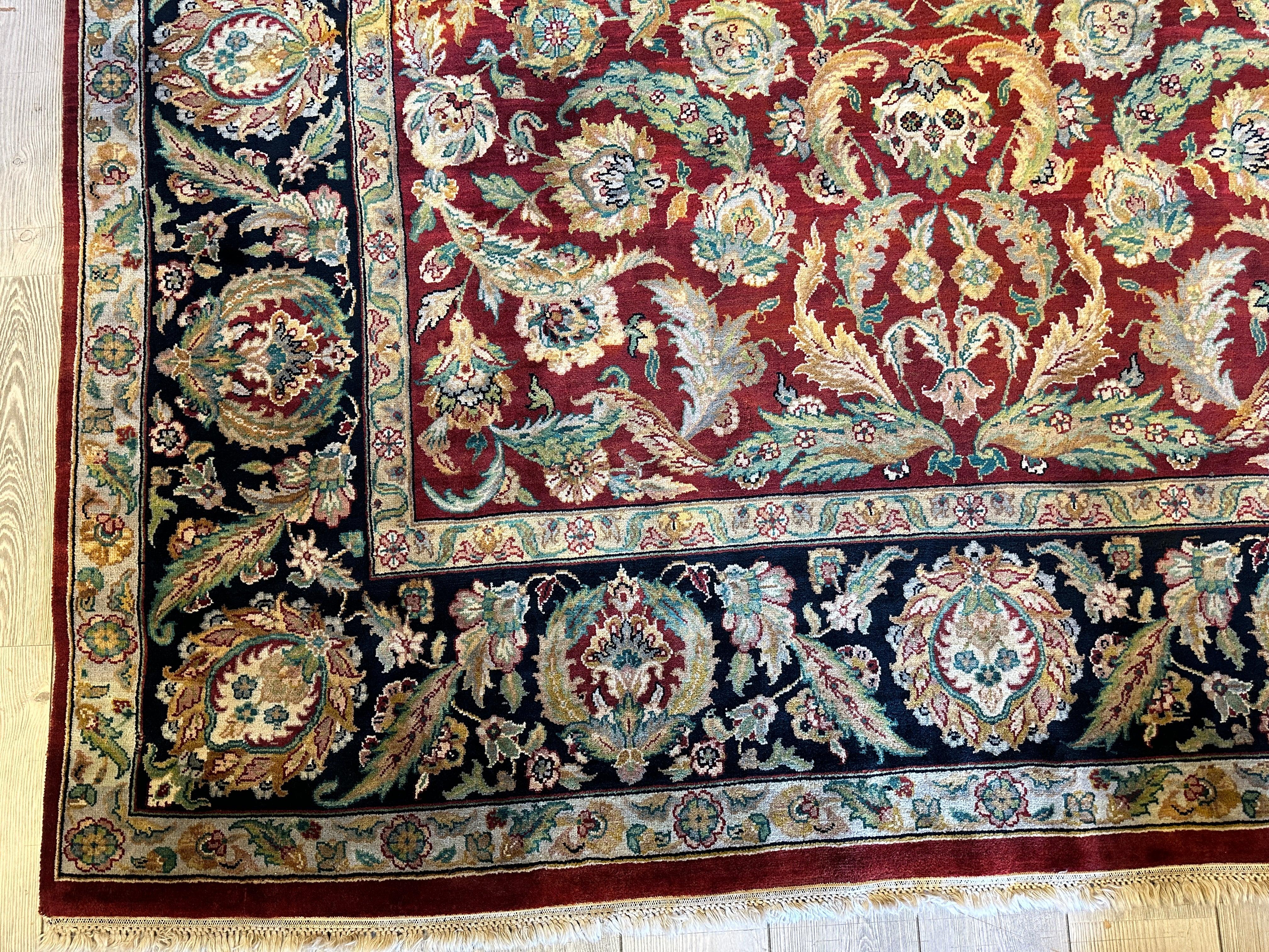 Beautifull Handmade Agra Area Rug 7’8” x 9’6”