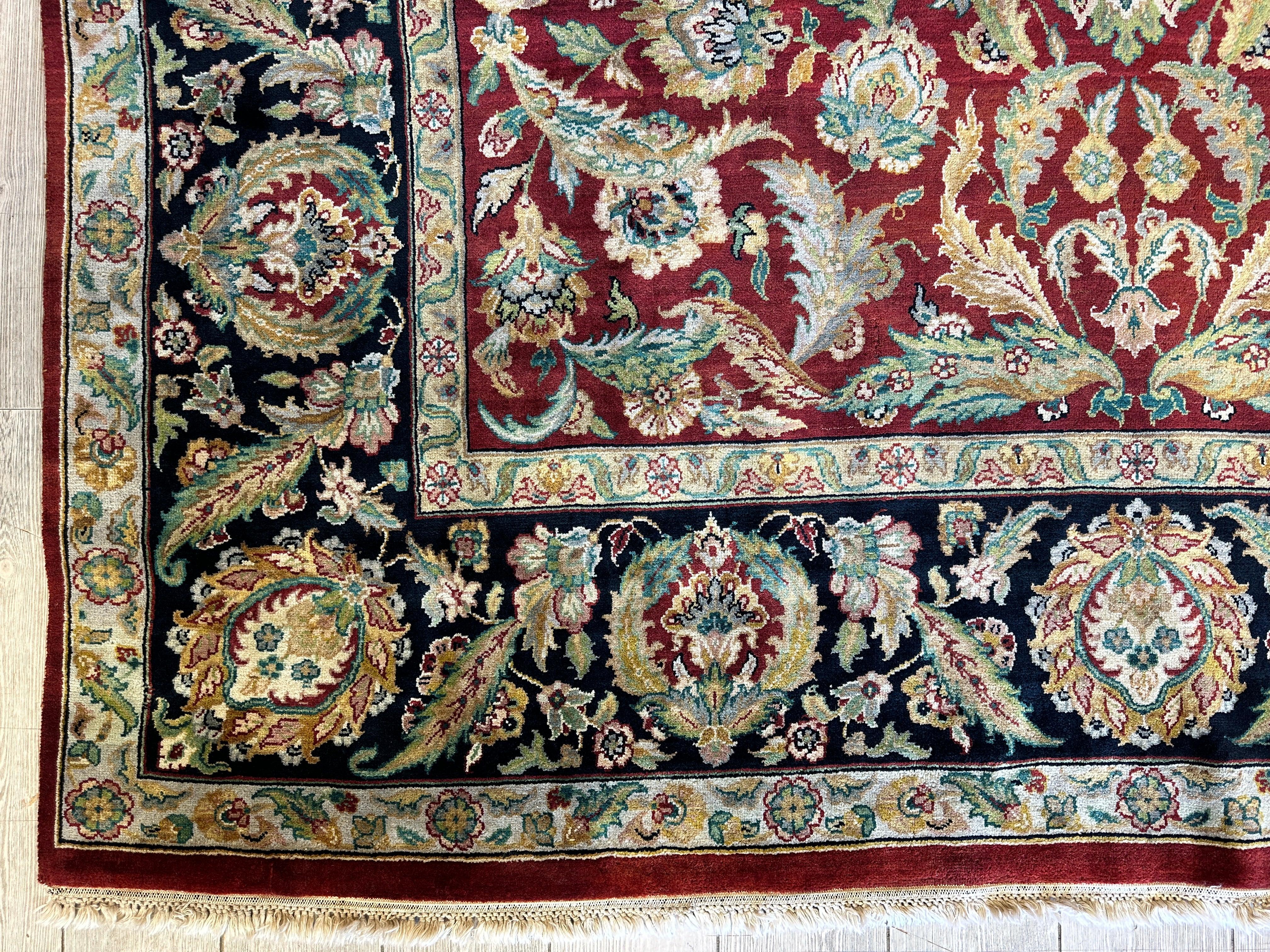 Beautifull Handmade Agra Area Rug 7’8” x 9’6”