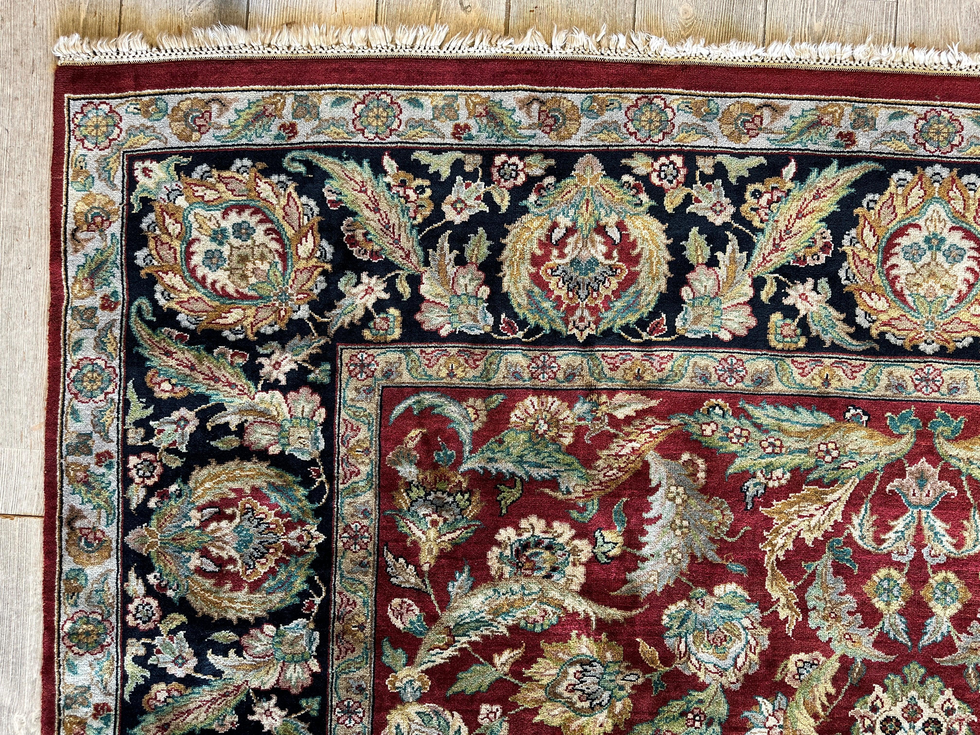 Beautifull Handmade Agra Area Rug 7’8” x 9’6”