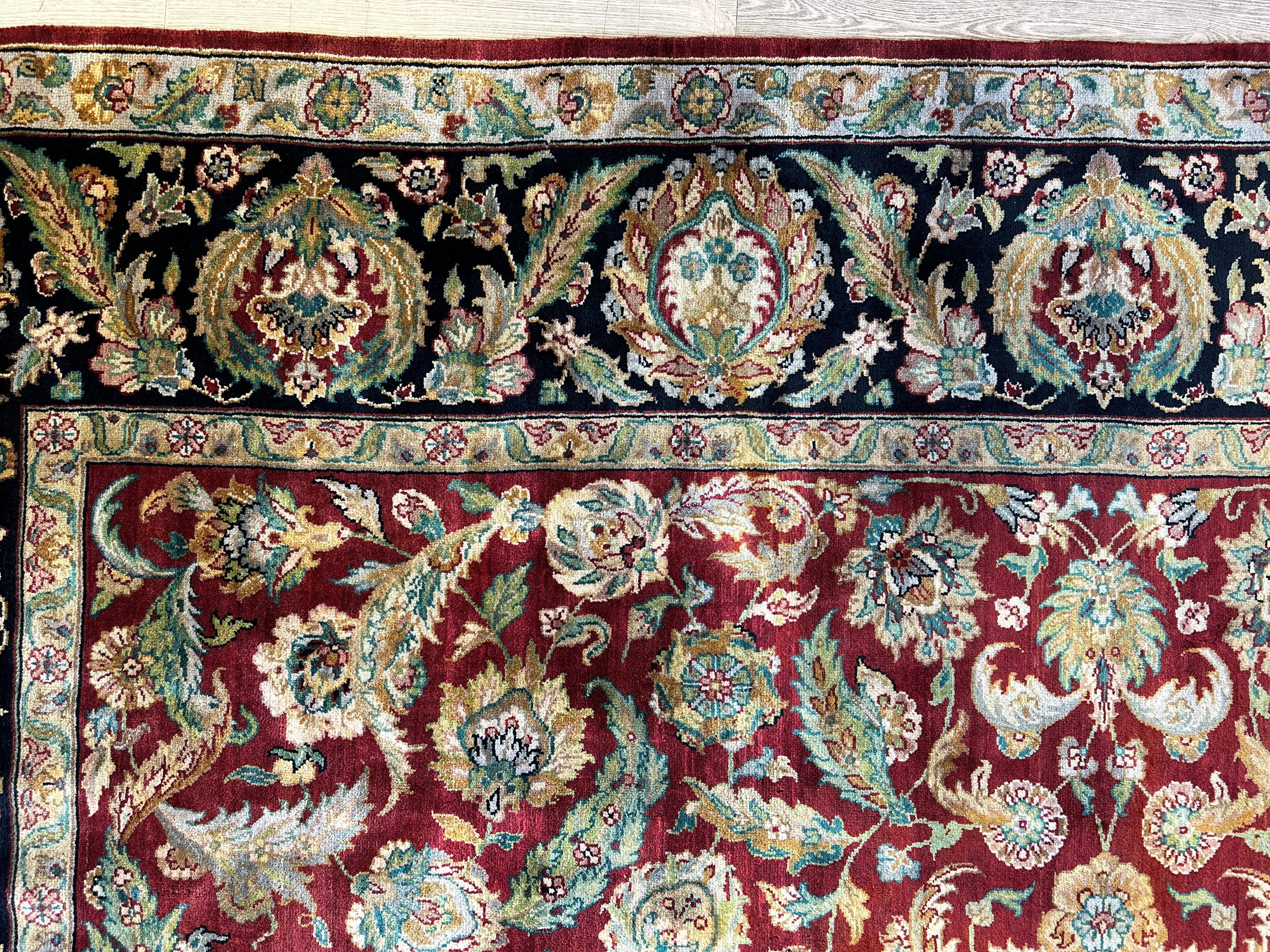 Beautifull Handmade Agra Area Rug 7’8” x 9’6”