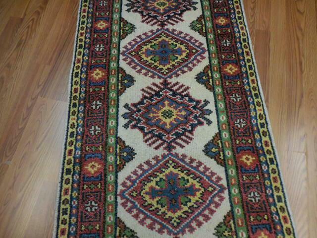 Beautifull Kazak Runner Rug 2'6''x8 Ft