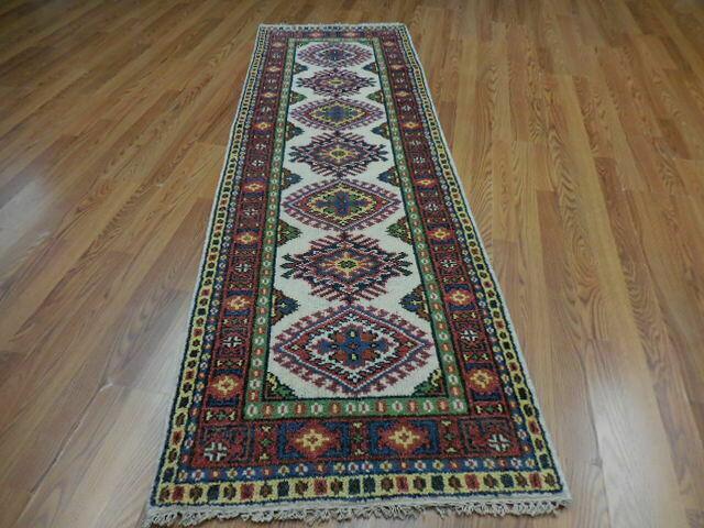 Beautifull Kazak Runner Rug 2'6''x8 Ft