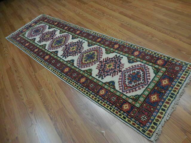 Beautifull Kazak Runner Rug 2'6''x8 Ft