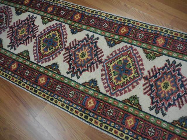 Beautifull Kazak Runner Rug 2'6''x8 Ft