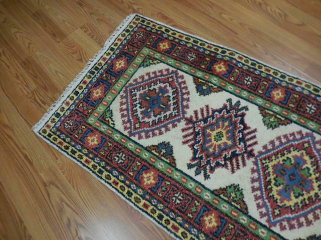 Beautifull Kazak Runner Rug 2'6''x8 Ft