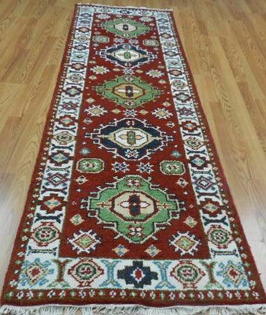 Beautifull Kazak Runner Rug 2'8''x8'3''