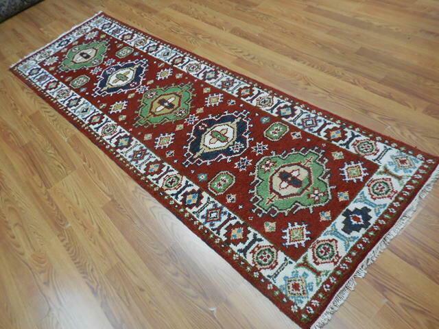 Beautifull Kazak Runner Rug 2'8''x8'3''