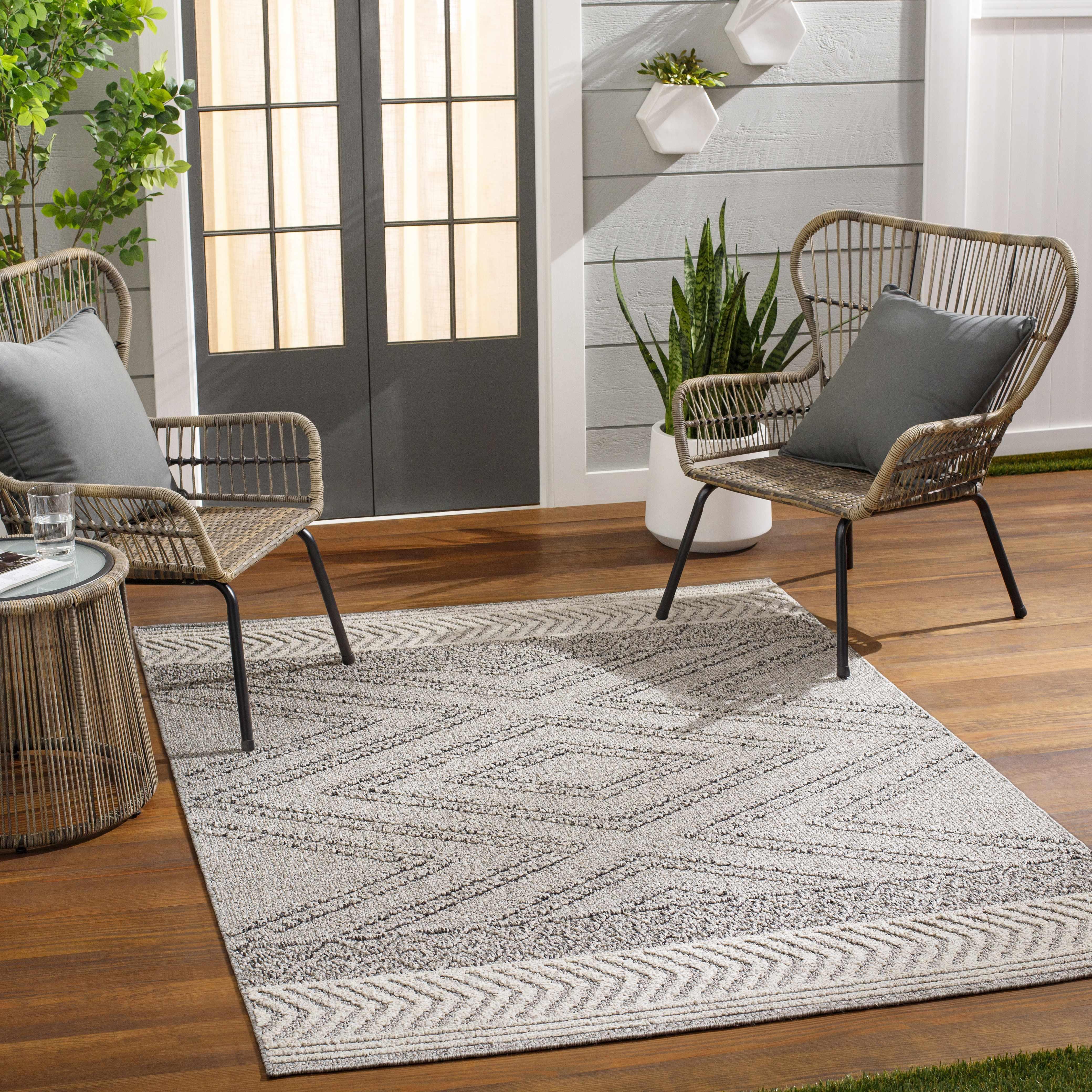 Beige Gray Areli Area Rug