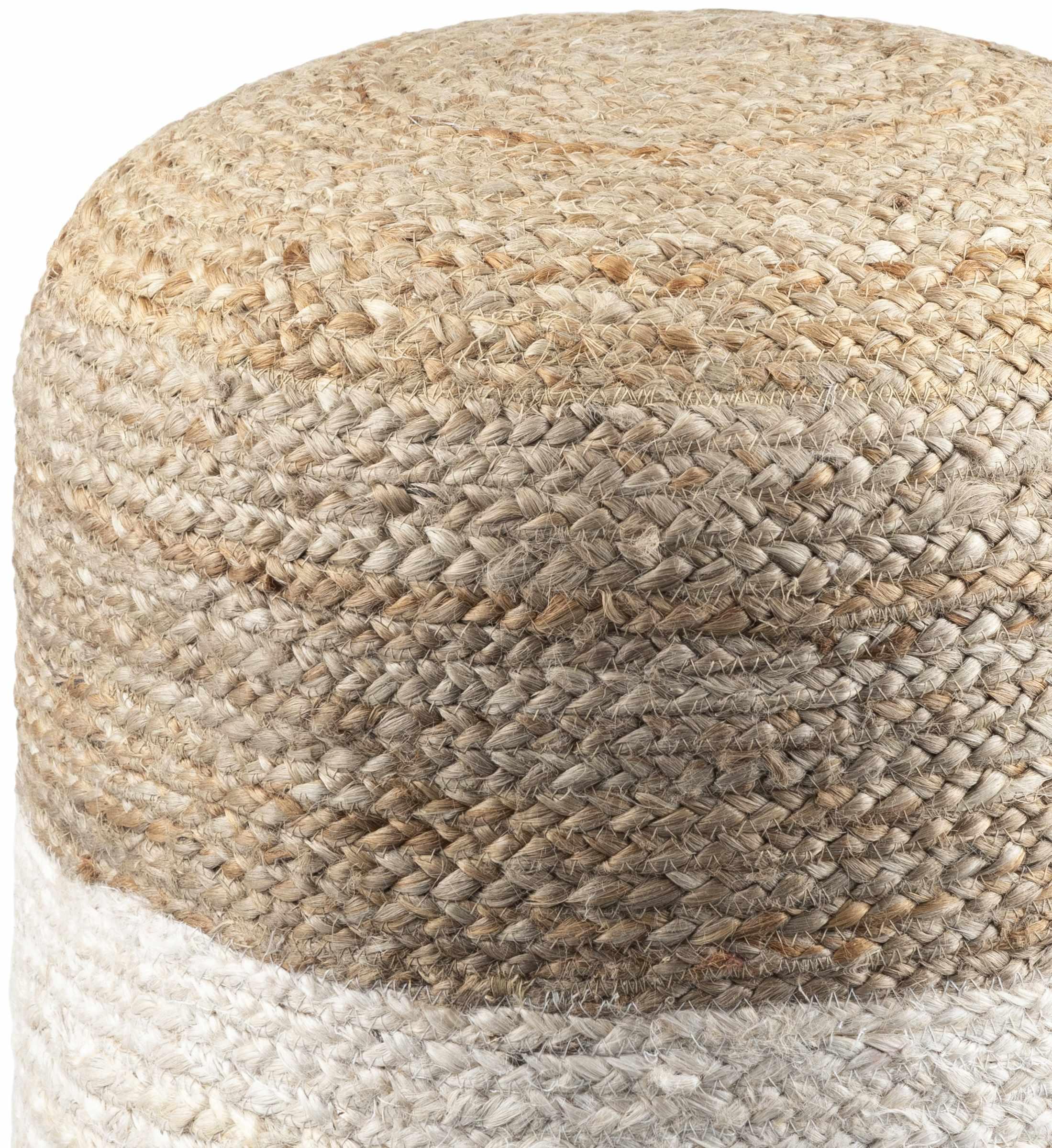 Birkdale 18ft Cylinder Jute Pouf