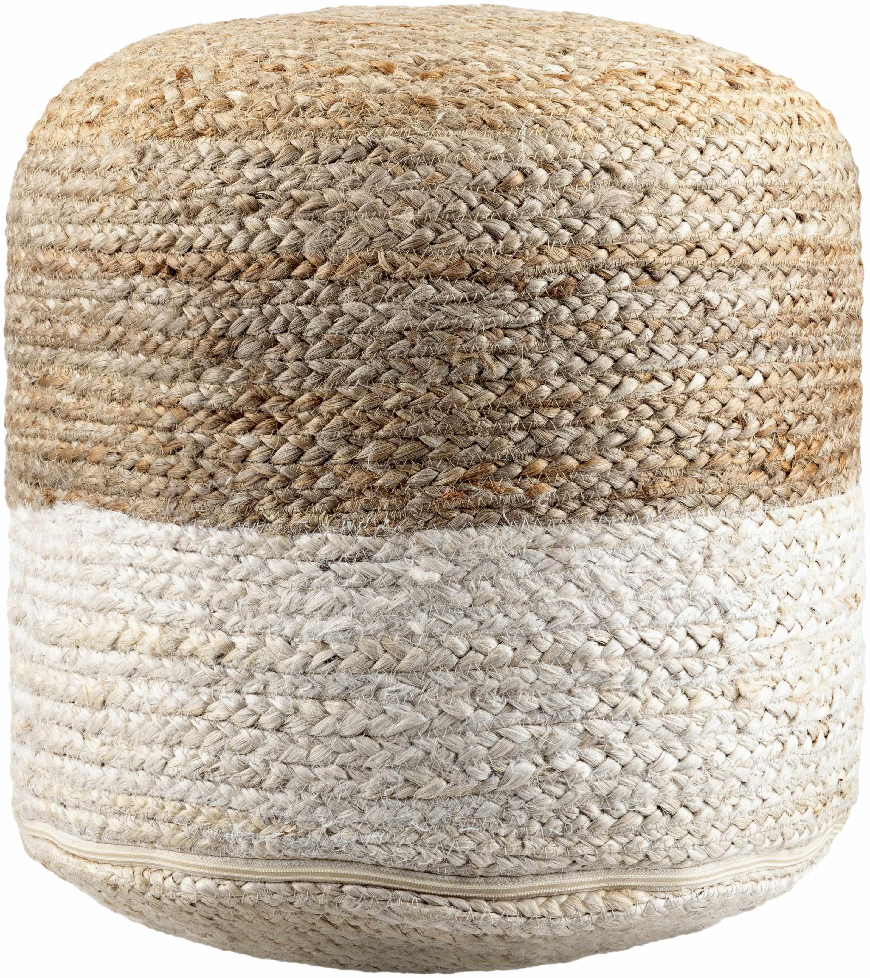 Birkdale 18ft Cylinder Jute Pouf