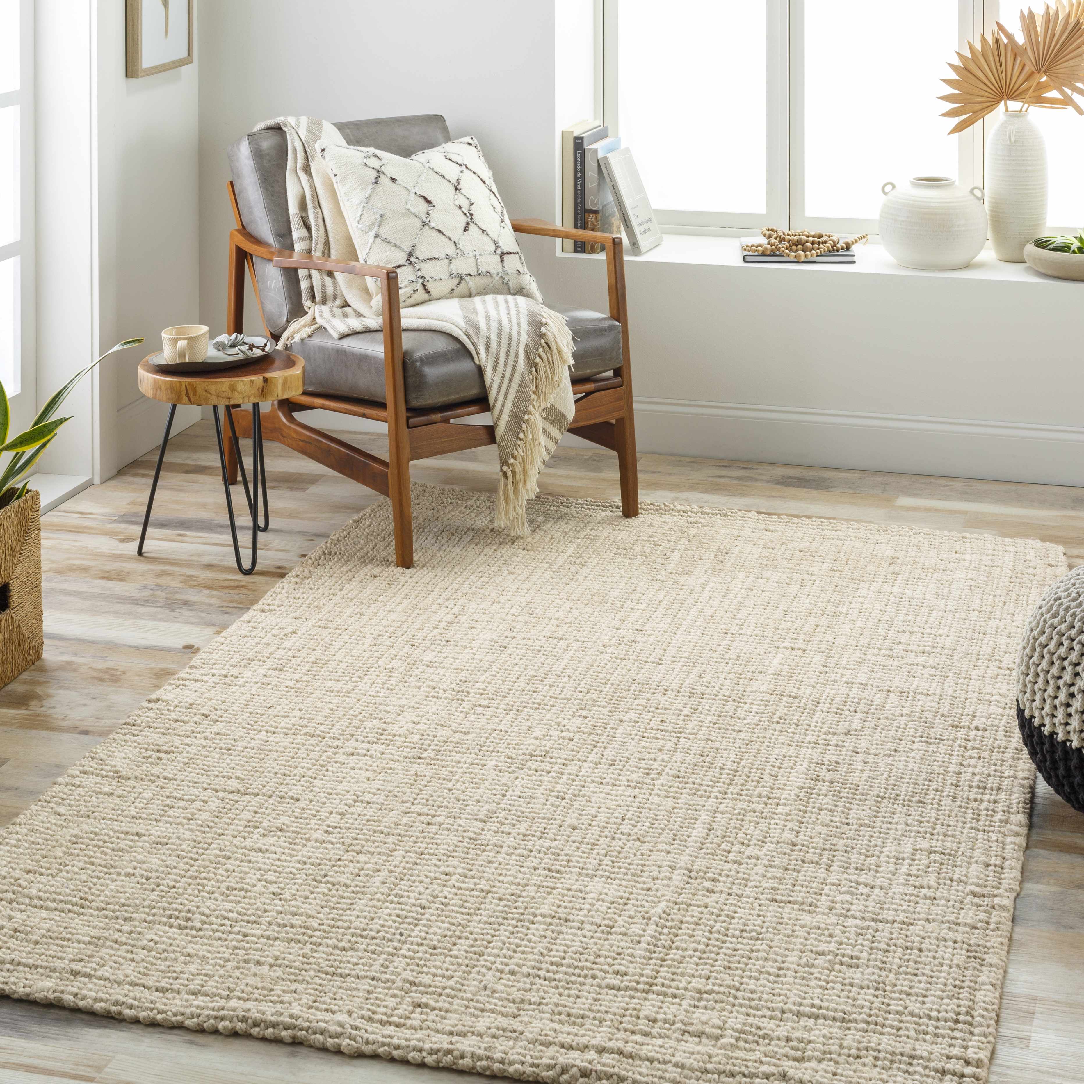 Calla Jute Area Rug - Surya x Becki Owens