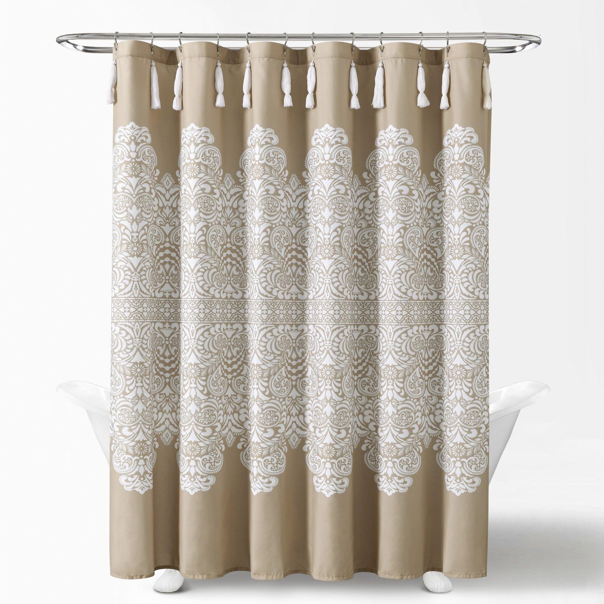 Boho Medallion Shower Curtain