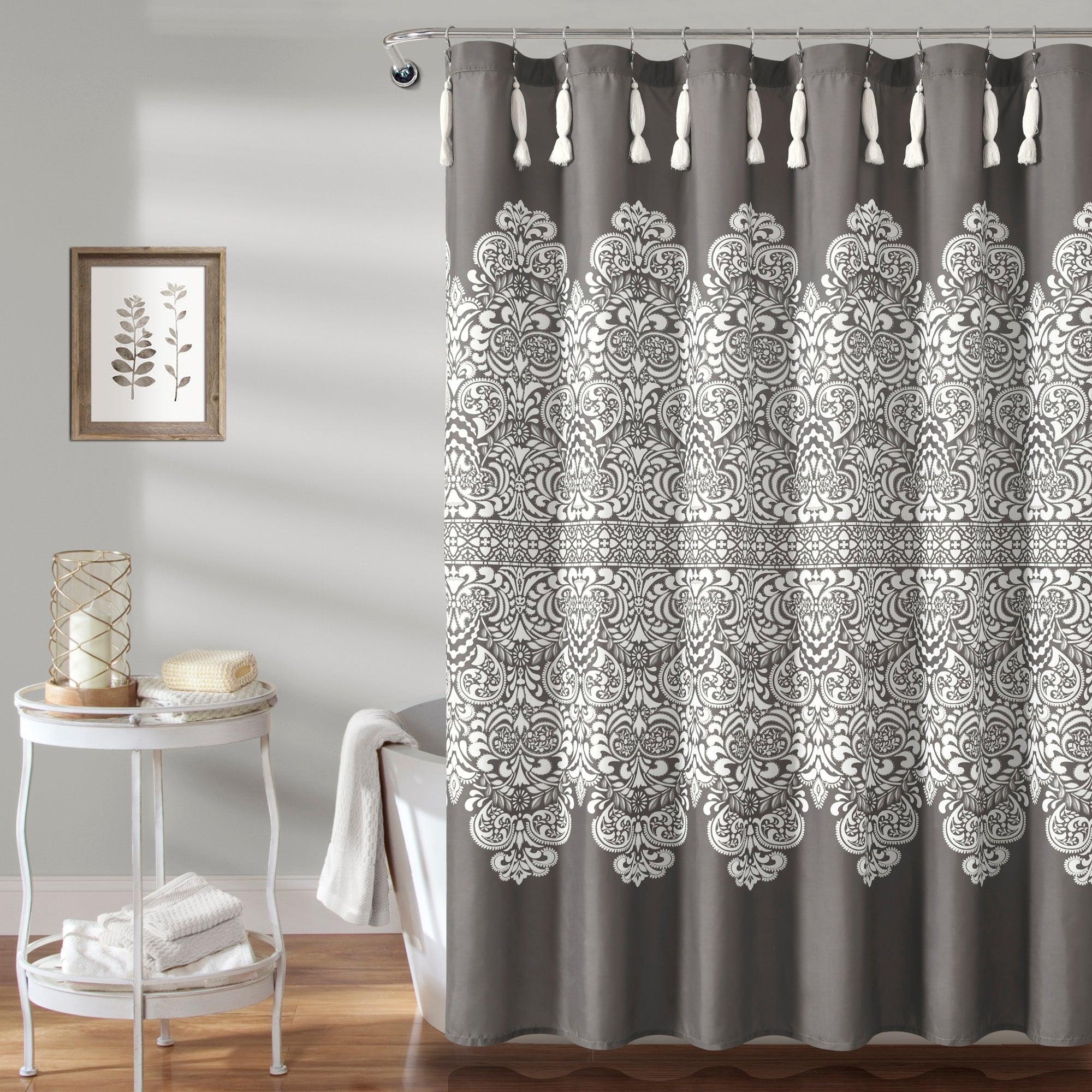 Boho Medallion Shower Curtain