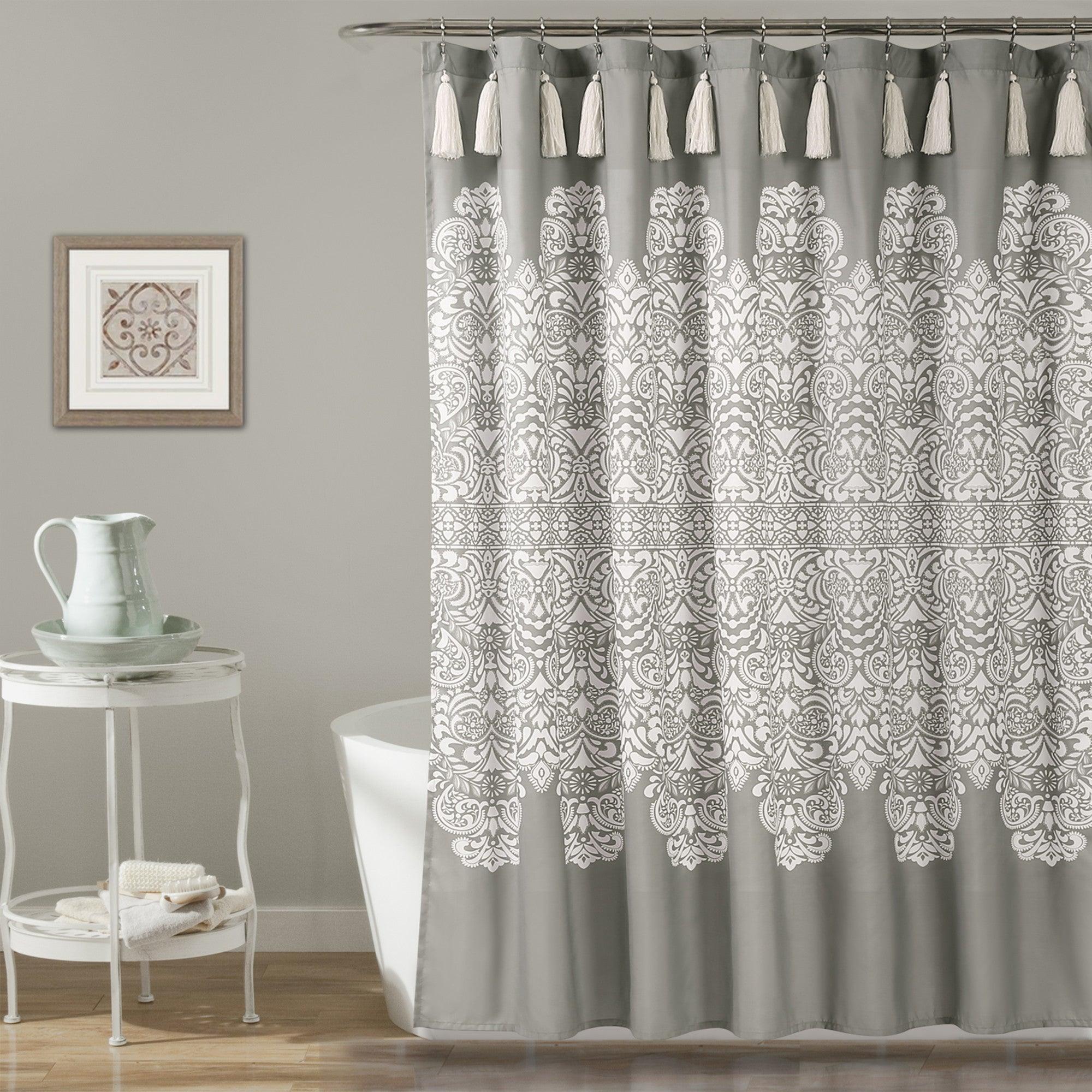 Boho Medallion Shower Curtain