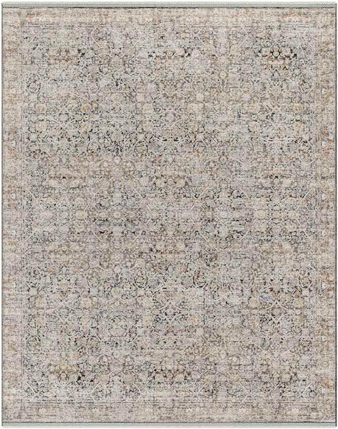 Bonner Traditional Dark Brown/Black Area Rug