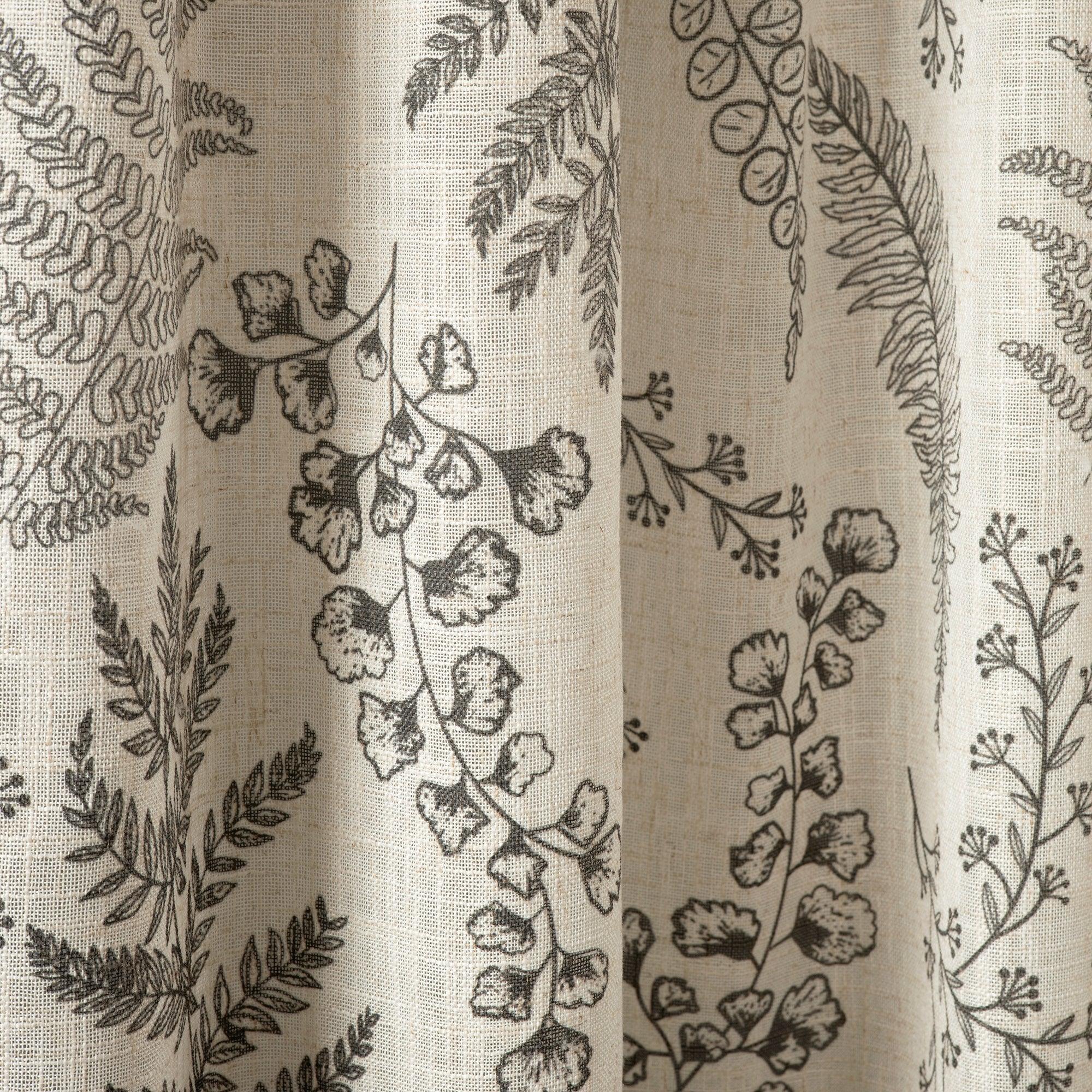 Botanical Dreams Window Curtain Panel Set