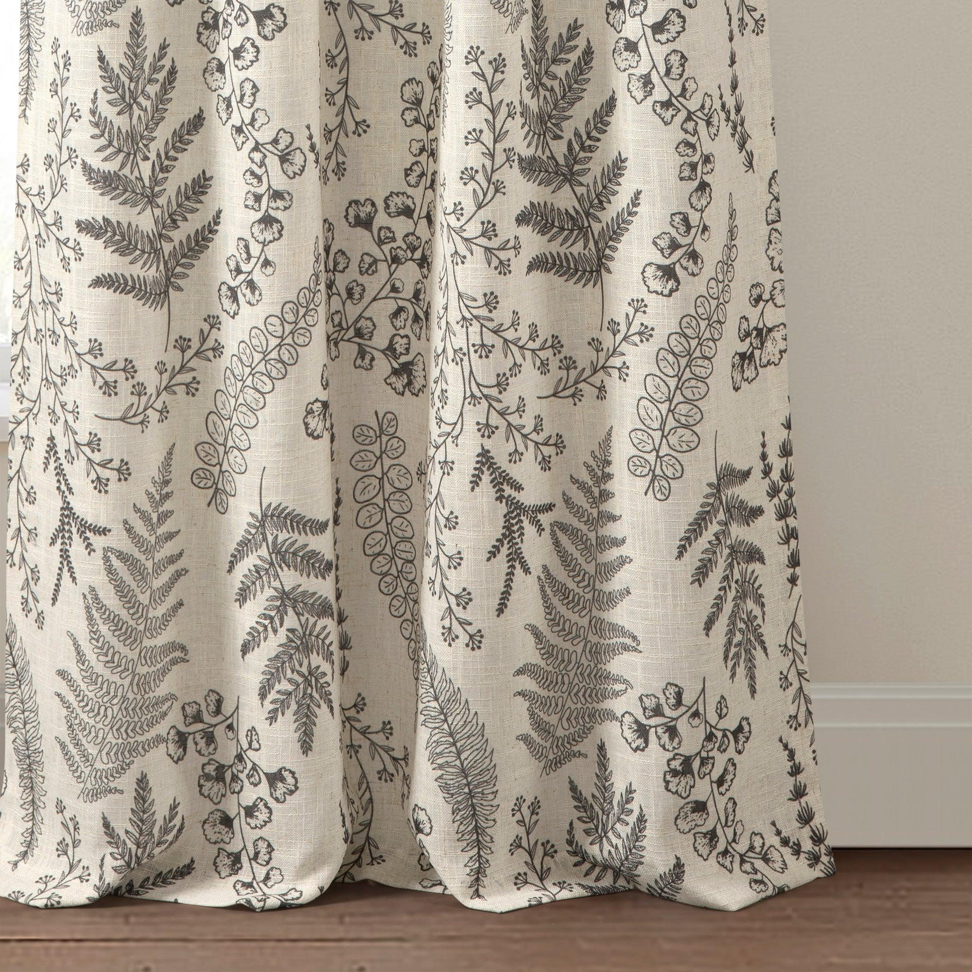 Botanical Dreams Window Curtain Panel Set