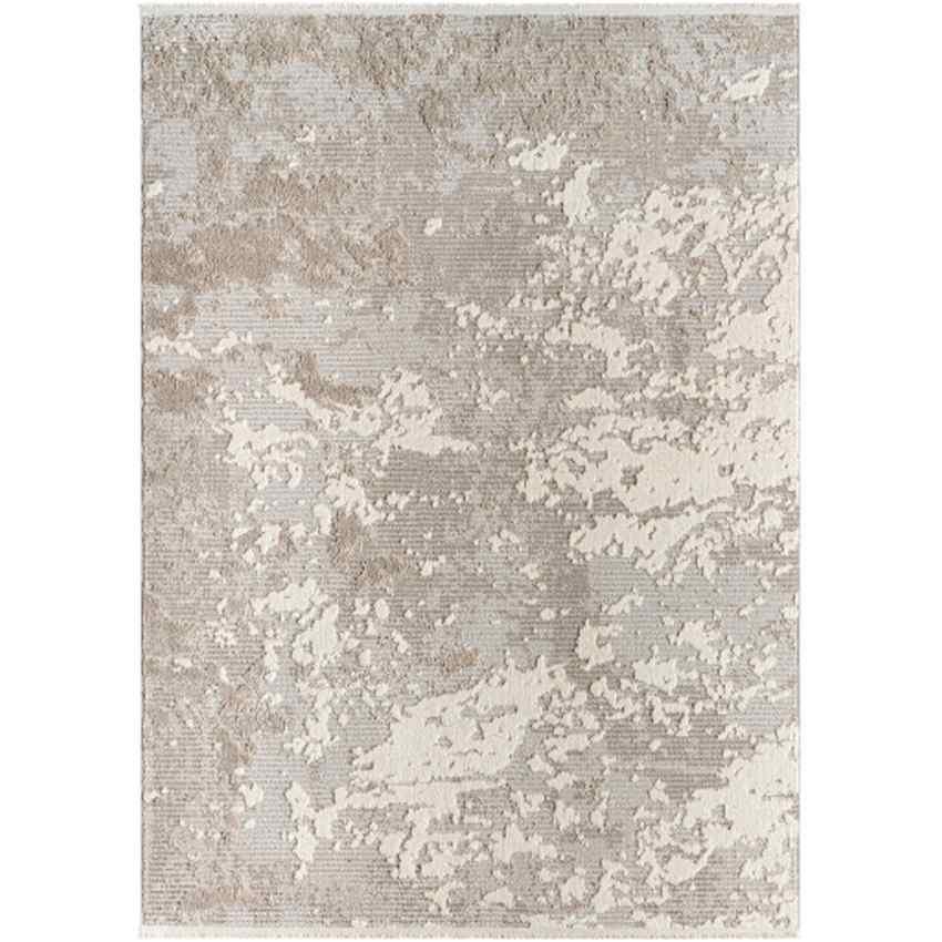 Brandilee Modern Light Beige Area Rug