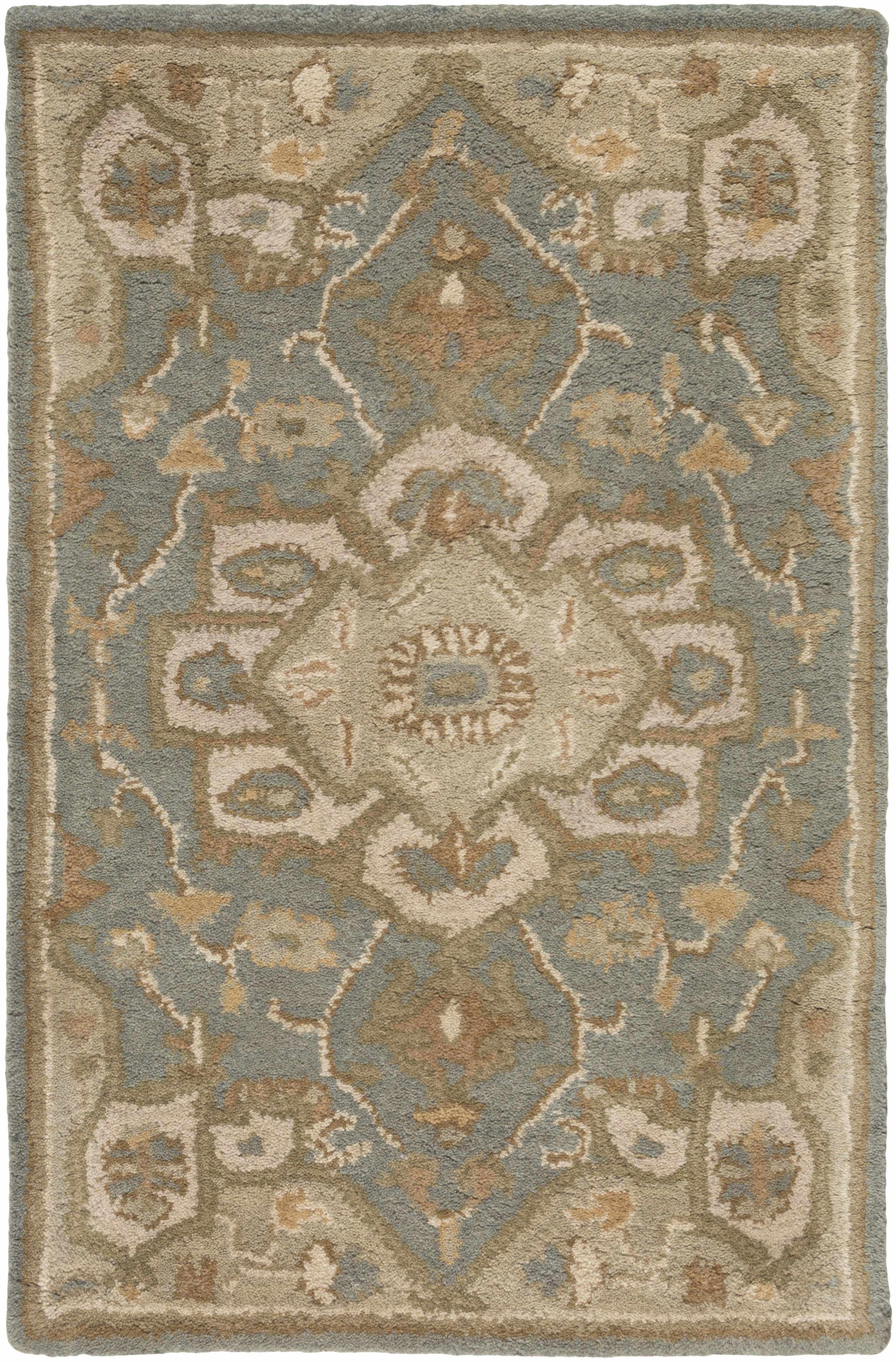 Broomfield Gray 1144 Wool Area Rug