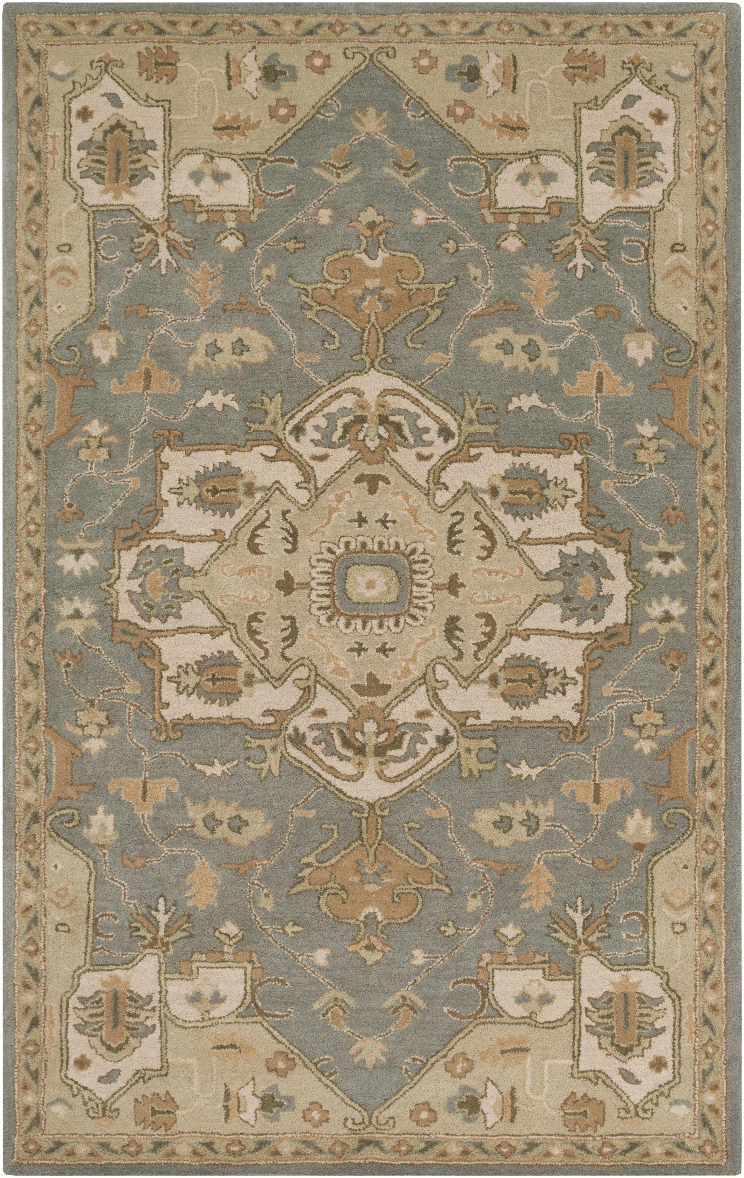 Broomfield Gray 1144 Wool Area Rug