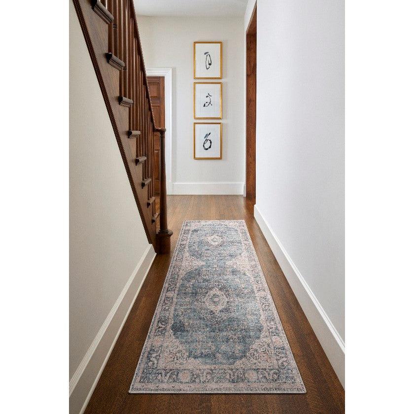 Bryttany Traditional Ivory/Slate Area Rug