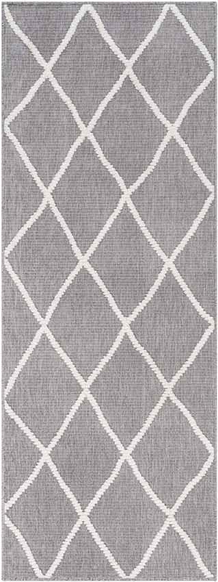 Buck Grove Global Charcoal Washable Area Rug