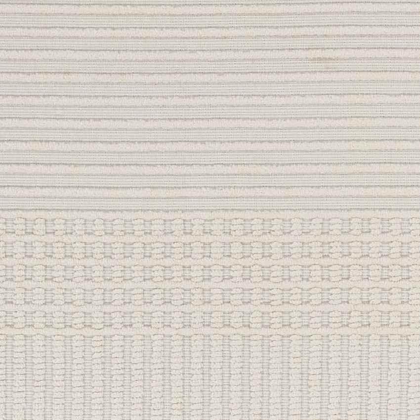 Burkesville Modern Ivory Washable Area Rug