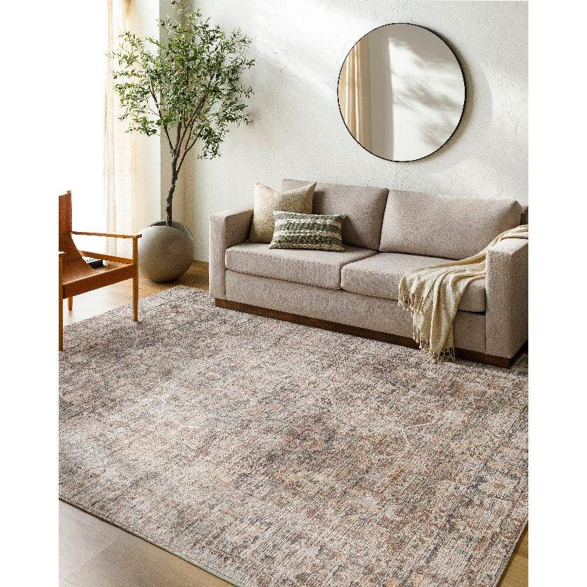 Candee Traditional Taupe Area Rug