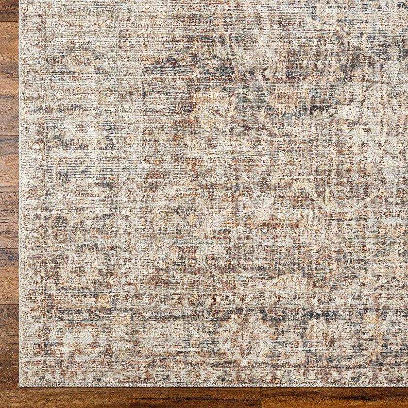 Candee Traditional Taupe Area Rug