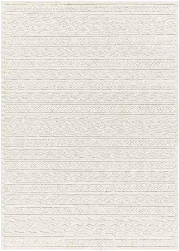 Cedar Falls Cottage Cream Washable Area Rug