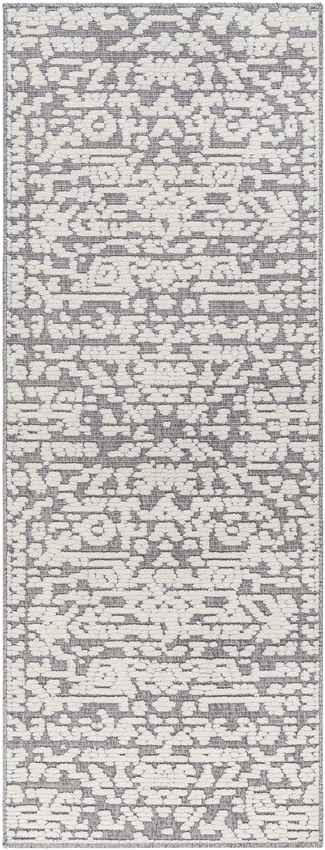 Centertown Cottage Charcoal Washable Area Rug