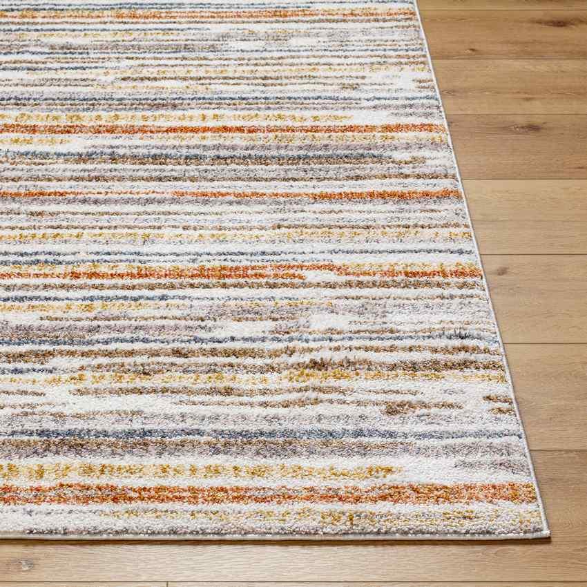 Chelsia Modern Medium Brown Area Rug