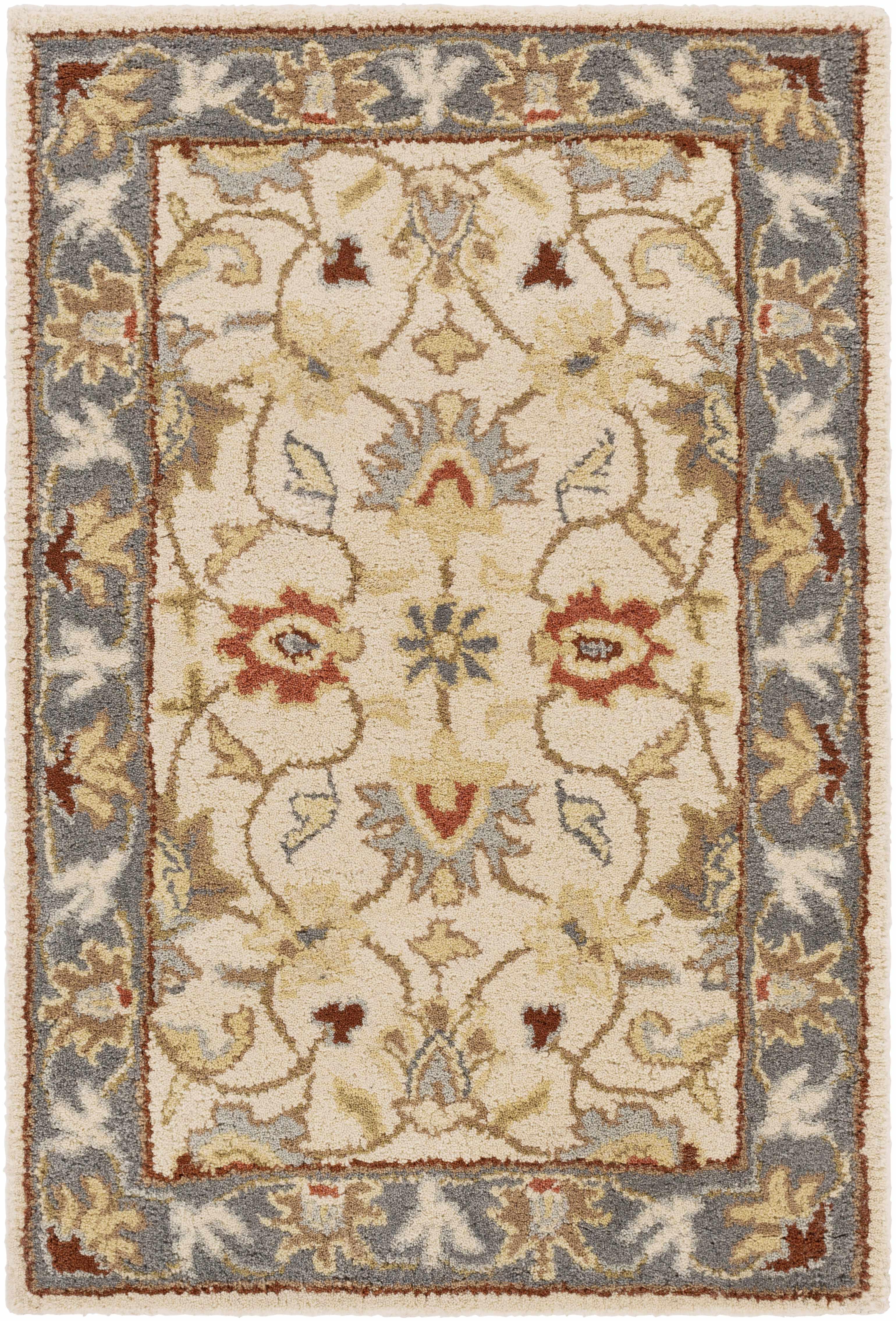 Cherryfield 1125 Yellow&Sage Wool Rug